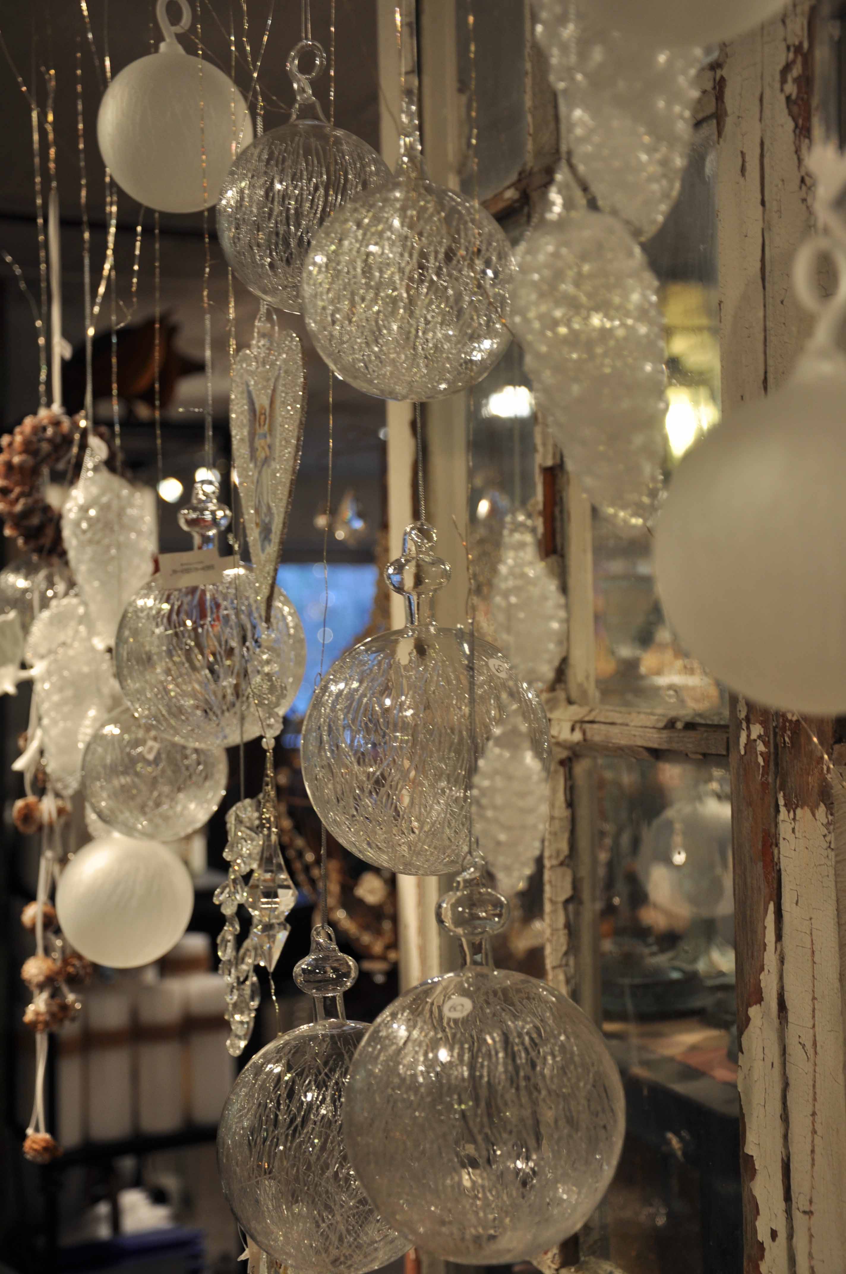 julegavetips juletrepynt hvit