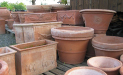 Terracotta krukker